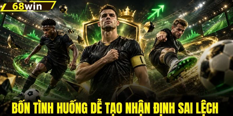Bốn tình huống dễ tạo nhận định sai lệch