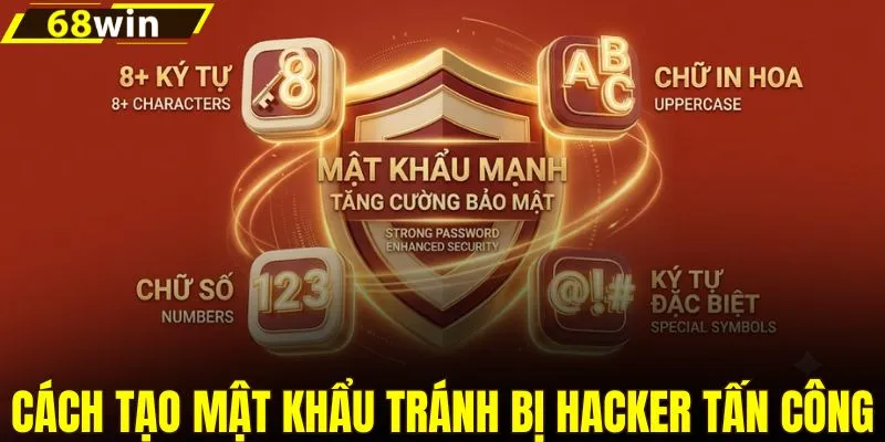 Cách tạo mật khẩu tránh bị hacker tấn công