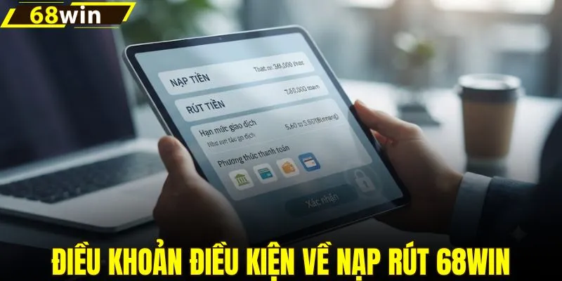 Điều khoản điều kiện về nạp rút 68WIN