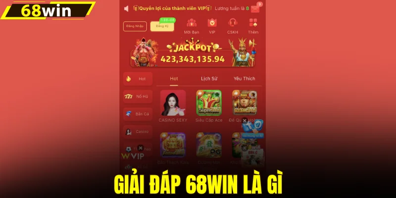 Giải đáp 68win là gì?