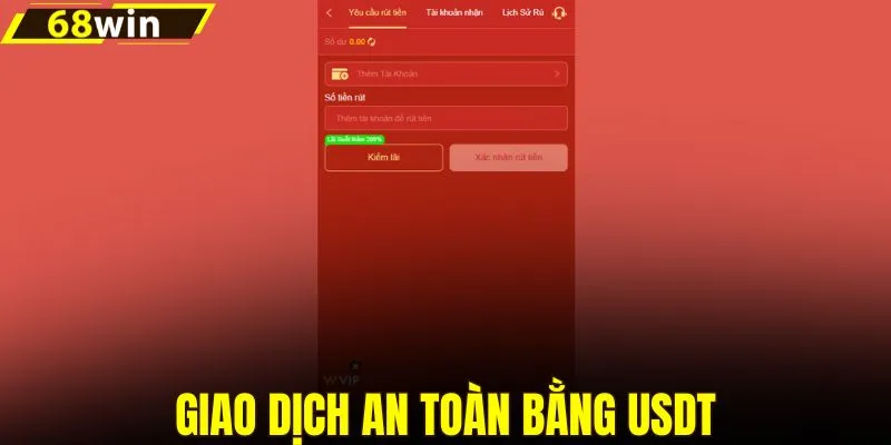 Giao dịch an toàn bằng USDT