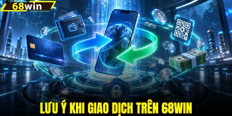 Lưu ý khi giao dịch trên 68WIN