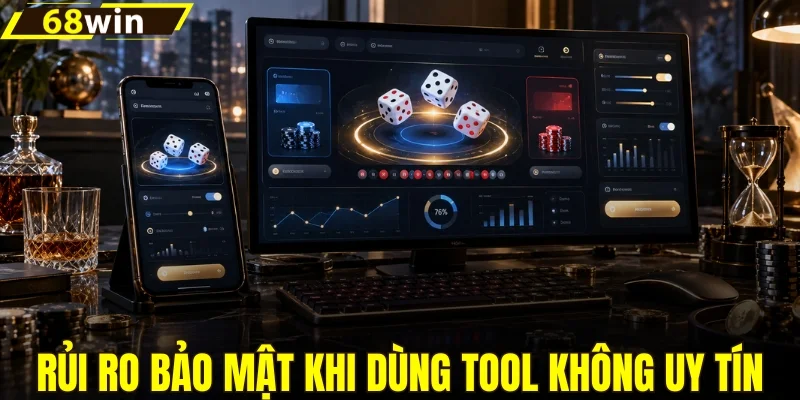 Rủi ro bảo mật khi dùng tool tài xỉu